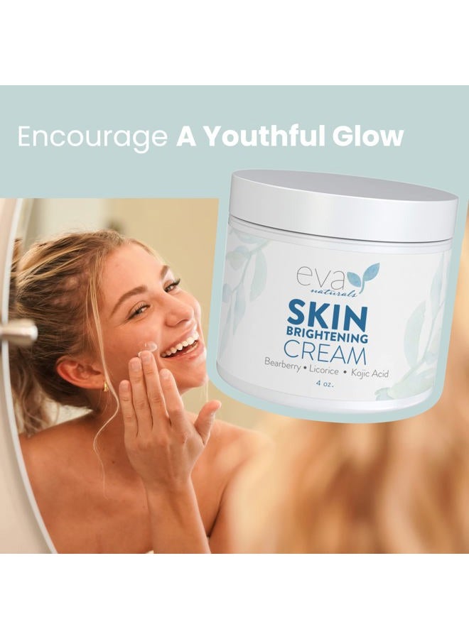 Eva Naturals Skin Hyperpigmentation Lightening Cream for Dark Spots (4oz) - Image 3